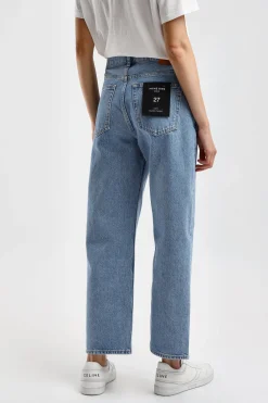 Femme Anine Bing Jeans Gavin En Bleu