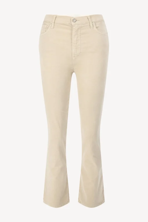 Femme 7 For All Mankind Jeans Hw Slim Kick En Velvet White
