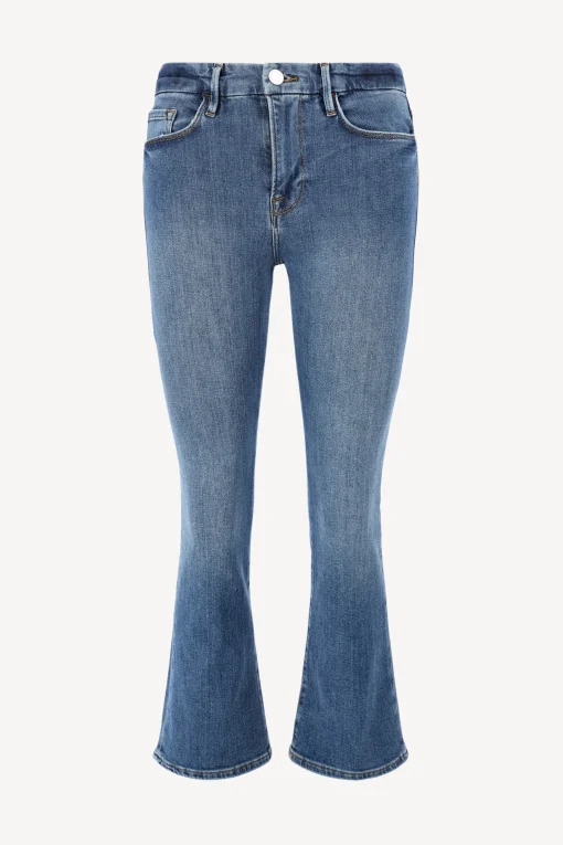 Femme Frame Jeans Le Crop Mini Boot En Samson