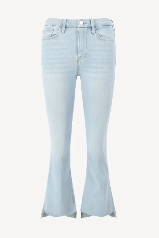 Femme Frame Jeans Le Crop Mini Boot En Clarte