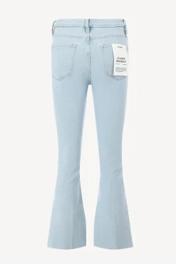 Femme Frame Jeans Le Crop Mini Boot En Clarte