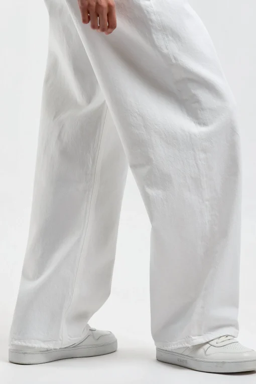 Femme Agolde Jeans Low Slung Baggy En Milkshake