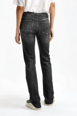 Femme R13 Jeans Tobi Slim En Abbey Black