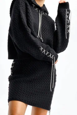 Femme Giuseppe Di Morabito Jupe Aran En Noir