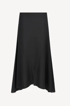 Femme Marni Jupe Asymetrique Noire