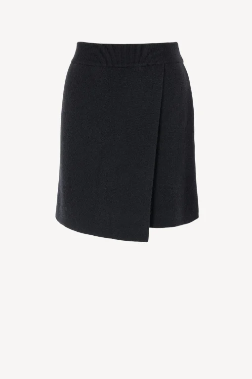 Femme Lisa Yang Jupe Josette En Noir