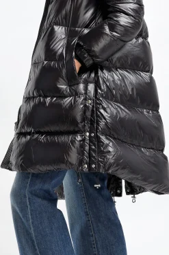 Femme Woolrich Manteau Aliquippa En Noir