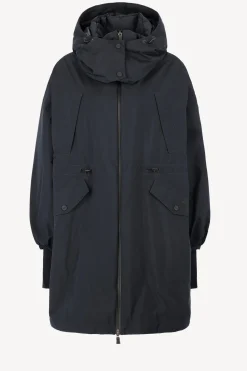 Femme Herno Manteau En Duvet Dark Navy