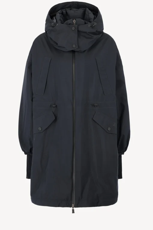 Femme Herno Manteau En Duvet Dark Navy