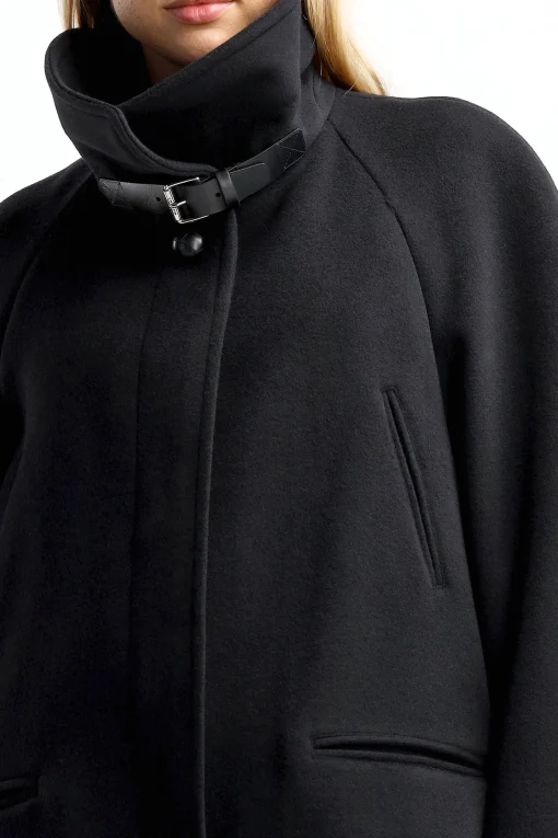 Femme Isabel Marant Manteau Fares En Noir