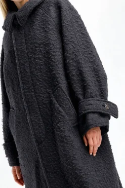 Femme R13 Manteau Jumbo En Noir