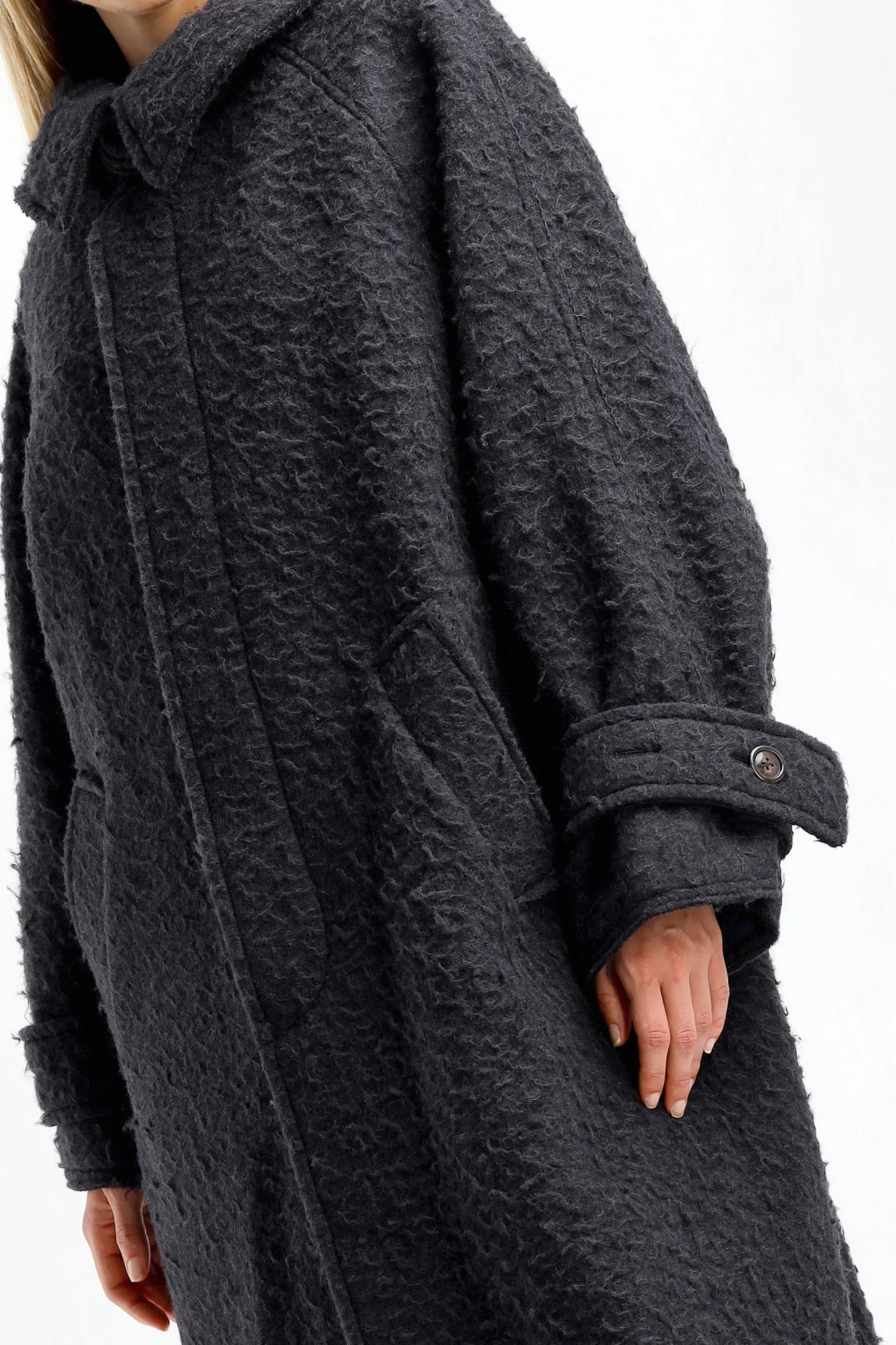 Femme R13 Manteau Jumbo En Noir