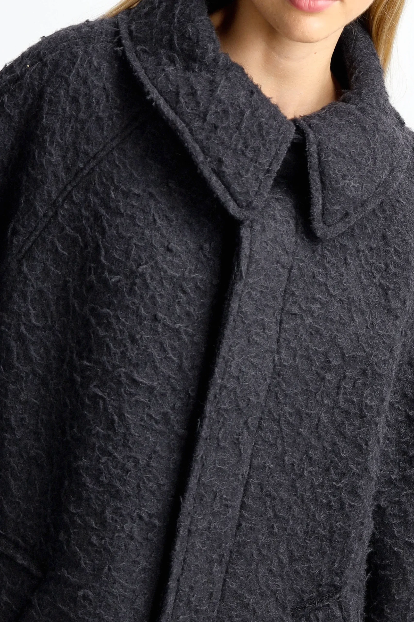 Femme R13 Manteau Jumbo En Noir