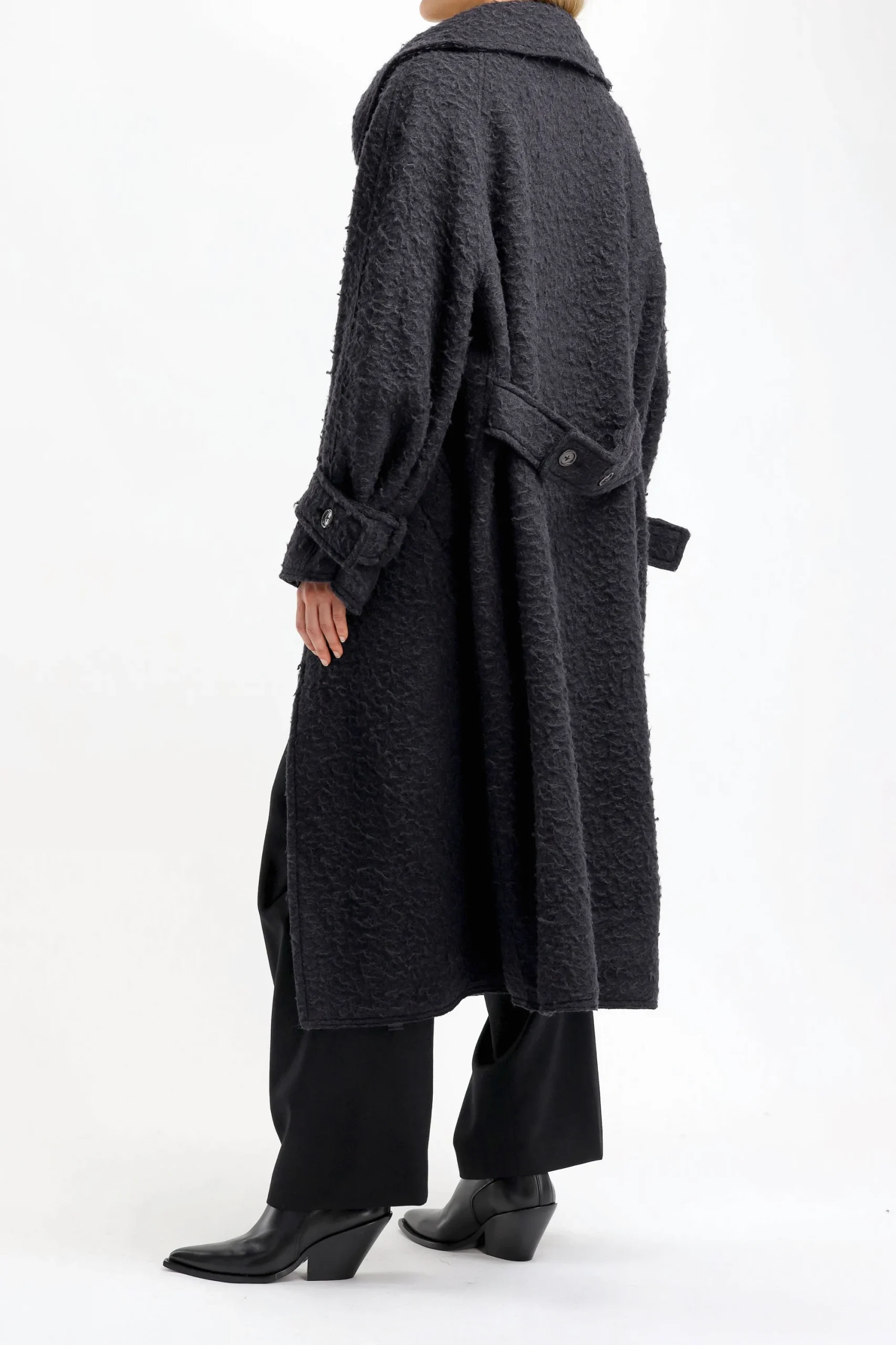 Femme R13 Manteau Jumbo En Noir