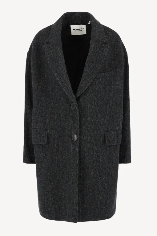 Femme Marant Etoile Manteau Limiza En Noir