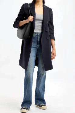 Femme Tagliatore Manteau Parigi En Bleu