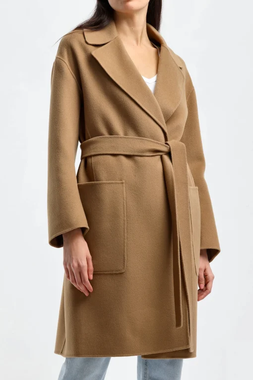Femme S Max Mara Manteau Paris En Chameau