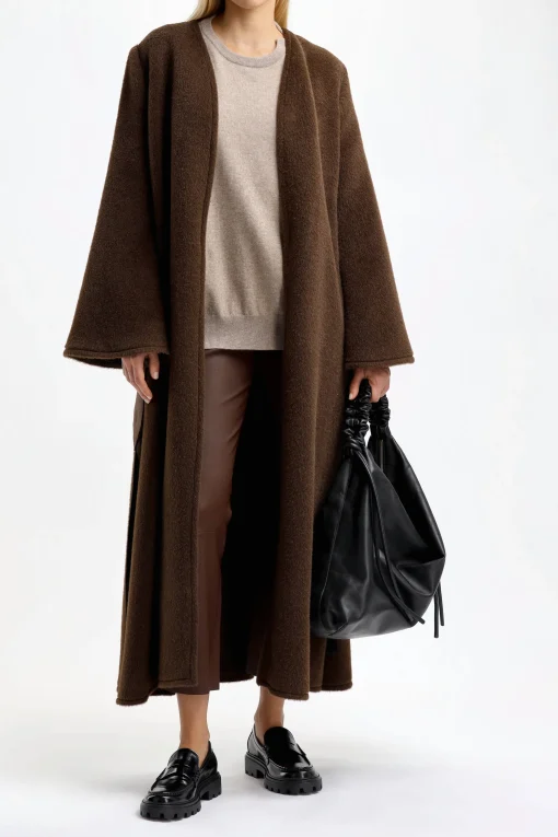 Femme by Malene Birger Manteau Ponzana En Marron