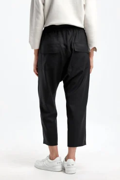 Femme Nili Lotan Pantalon Aida En Noir