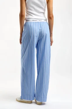 Femme H2O Fagerholt Pantalon Box A Rayures Bleues