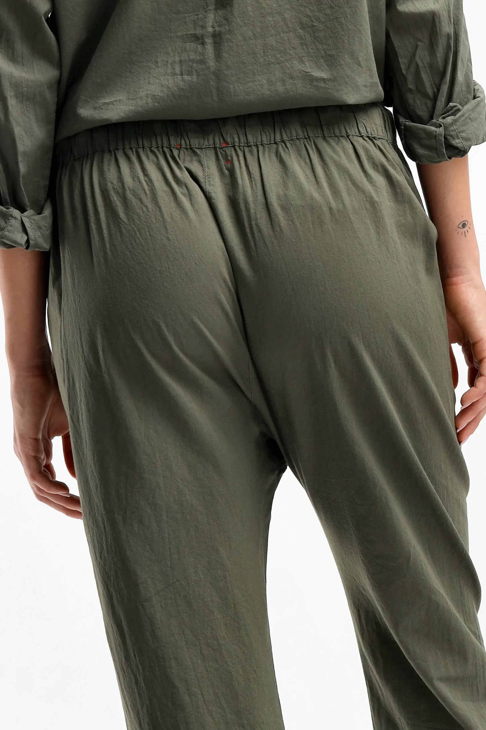 Femme Xirena Pantalon Draper En Frene Vert