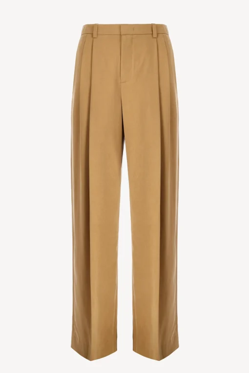 Femme Vince Pantalon Drop Waist En Ambre