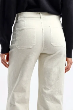 Femme Nili Lotan Pantalon Florence En Blanc Hiver