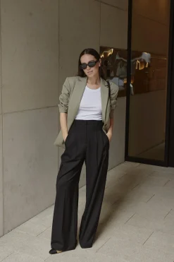 Femme Seductive x Anita Hass Pantalon Frankie En Noir