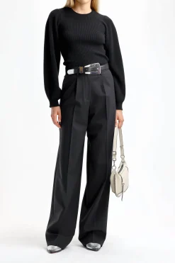Femme IRO Pantalon Isaline En Noir