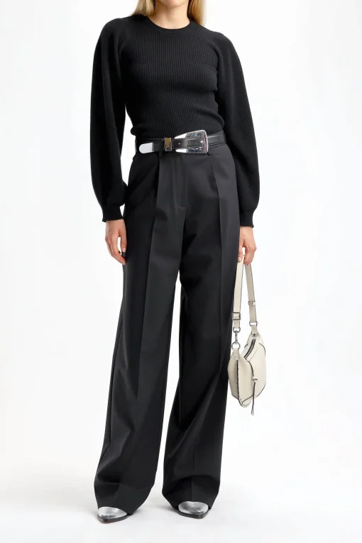 Femme IRO Pantalon Isaline En Noir