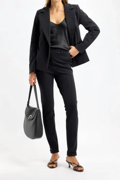 Femme Chiara Boni Pantalon Lisbeth En Noir