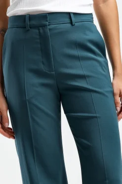 Femme Joseph Pantalon Morissey In Dark Teal