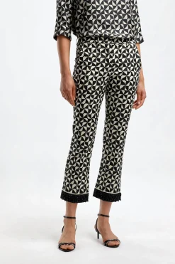 Femme S Max Mara Pantalon Nereo En Ecru