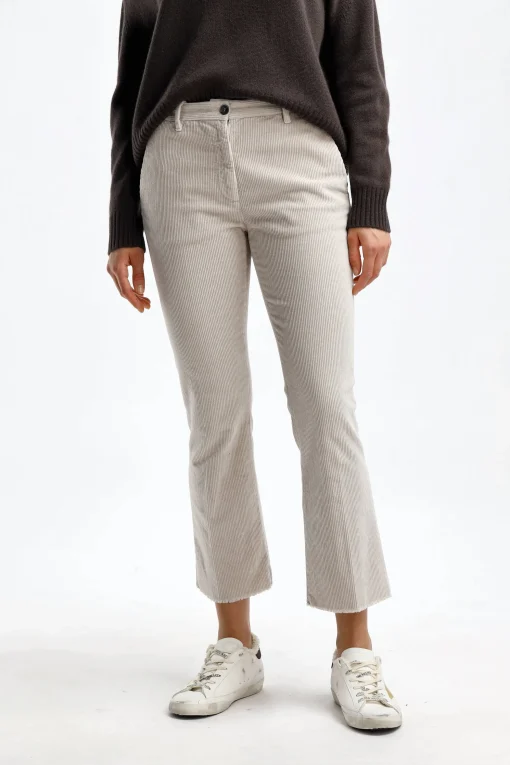 Femme Nine In The Morning Pantalon Rome Trumpet In Ghiaccio