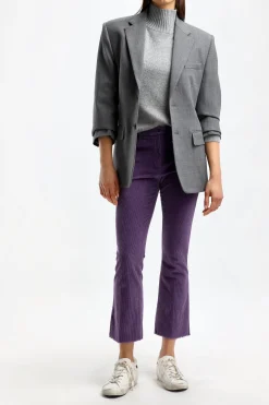 Femme Nine In The Morning Pantalon Rome Trumpet In Viola