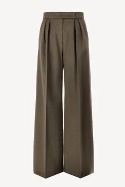 Femme Max Mara Pantalon Werther En Kaki