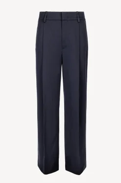 Femme Vince Pantalon Wide Leg In Coastal Blue