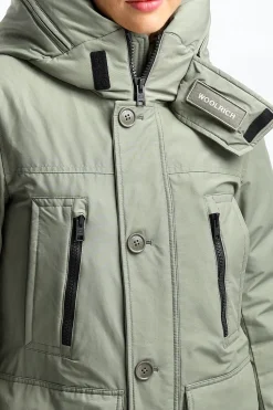 Femme Woolrich Parka Arctic En Gris Toundra