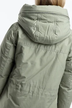 Femme Woolrich Parka Arctic En Gris Toundra
