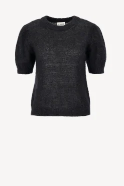 Femme P.A.R.O.S.H. Pull A Manches Courtes Luce En Noir