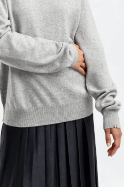 Femme Extreme Cashmere Pull Be Classic N° 36 En Gris