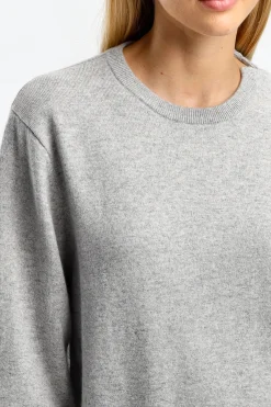 Femme Extreme Cashmere Pull Be Classic N° 36 En Gris