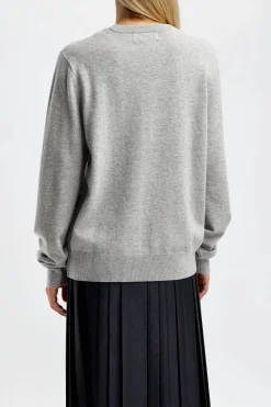 Femme Extreme Cashmere Pull Be Classic N° 36 En Gris