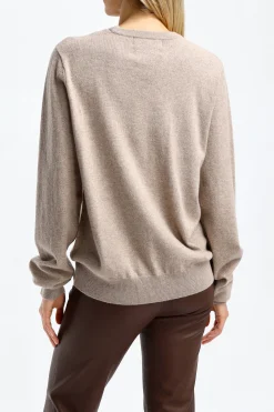 Femme Extreme Cashmere Pull Be Classic N° 36 En Sable