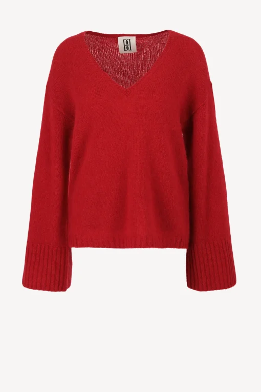 Femme by Malene Birger Pull Cimone En Rouge