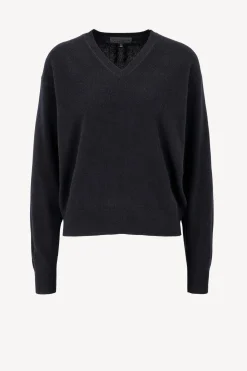 Femme Nili Lotan Pull Edith En Marine Fonce