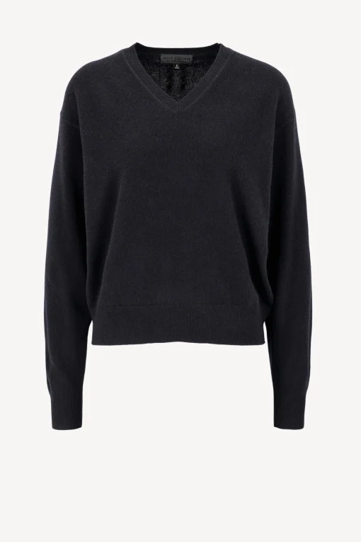 Femme Nili Lotan Pull Edith En Marine Fonce