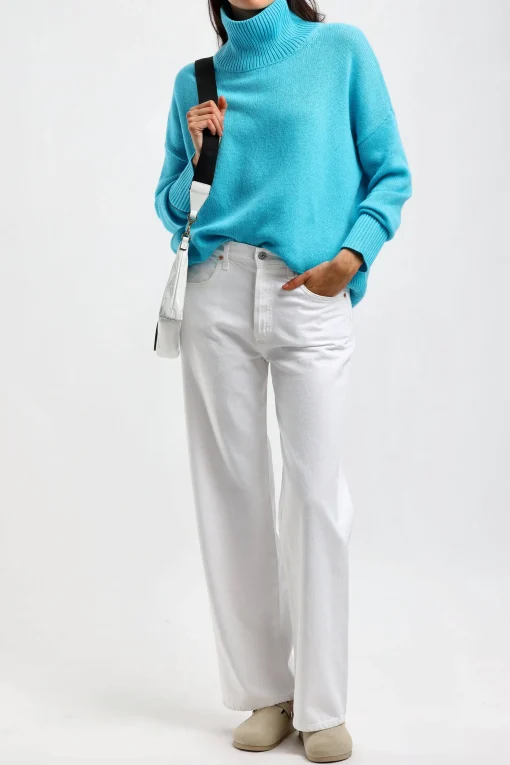 Femme Lisa Yang Pull Heidi En Bleu Amalfi