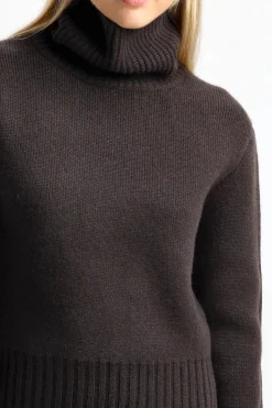 Femme Khaite Pull Jovie En Truffe