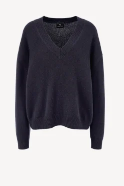 Femme Anine Bing Pull Lee En Bleu Marine